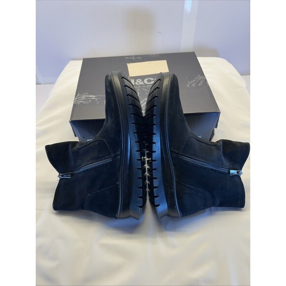 Igi & Co Goretex Suede Winter Booties Black Women SZ 8 New in Box - Picture 3 of 9